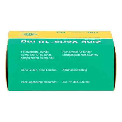 Zink Verla 10 mg Filmtabl. zamów na apo-discounter.pl