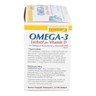 Omega 3 Lachsoel plus Vit.d pl. Omega3 Konz.kps. zamów na apo-discounter.pl