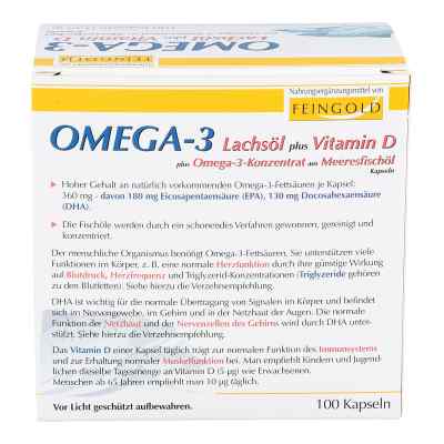 Omega 3 Lachsoel plus Vit.d pl. Omega3 Konz.kps. zamów na apo-discounter.pl