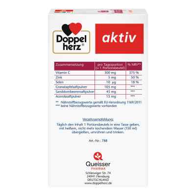 Doppelherz Heisser Granatapfel granulat granat z rokitnikiem i a zamów na apo-discounter.pl
