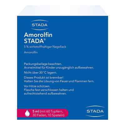 Amorolfin Stada 5% wirkstoffhaltiger Nagellack zamów na apo-discounter.pl
