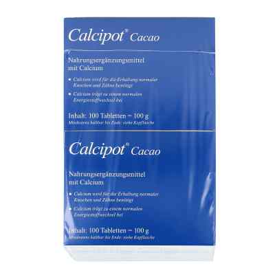 Calcipot Cacao tabletki do żucia zamów na apo-discounter.pl