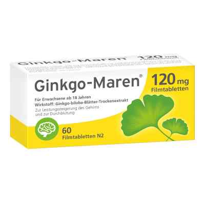 Ginkgo Maren 120 mg Filmtabl. zamów na apo-discounter.pl