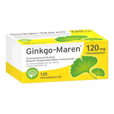 Ginkgo Maren 120 mg Filmtabl. zamów na apo-discounter.pl