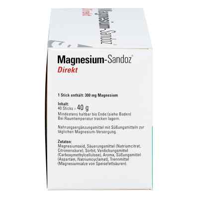 Magnesium-Sandoz Direkt, pelety z magnezem 300 Magnesium-Sandoz Direkt, pelety z magnezem 300