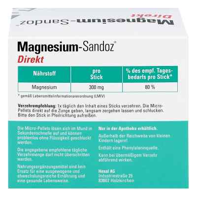 Magnesium-Sandoz Direkt, pelety z magnezem 300 Magnesium-Sandoz Direkt, pelety z magnezem 300