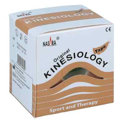 Nasara Kinesio Tape 5cmx5m beige inkl.Spenderbox zamów na apo-discounter.pl