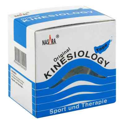 Nasara Kinesio Tape 5cmx5m blau inkl.Spenderbox zamów na apo-discounter.pl