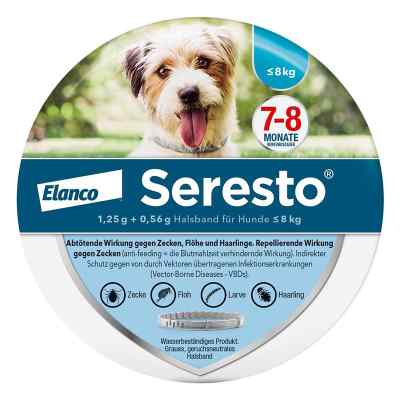 Seresto Halsband fuer kleine Hunde bis 8 kg zamów na apo-discounter.pl