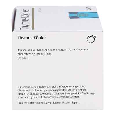 THYMUS-KÖHLER® Kapsułki z grasicy zamów na apo-discounter.pl