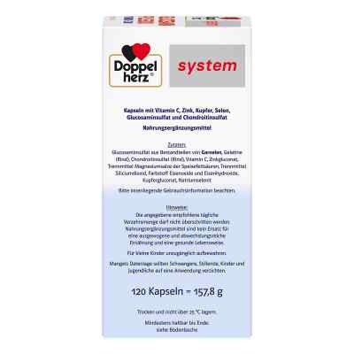 Doppelherz System Plus glukozamina 800 + chondroityna kapsułki zamów na apo-discounter.pl