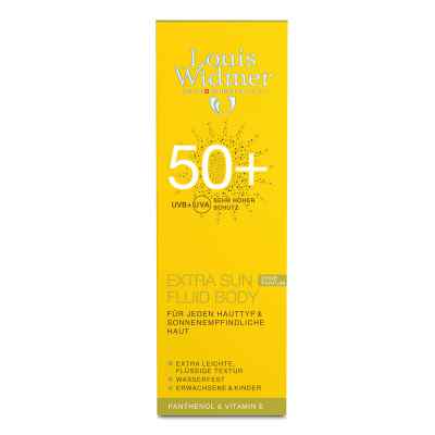 Louis Widmer Extra Sun, fluid ochronny do ciała UV50 zamów na apo-discounter.pl