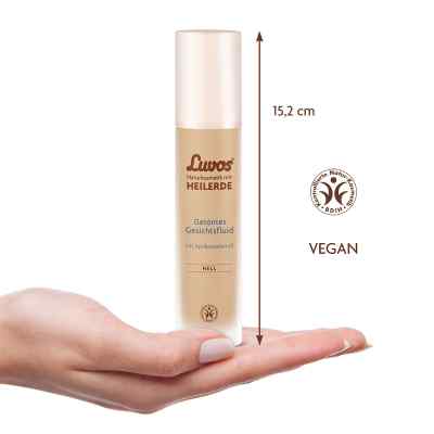 Luvos Naturkosmetik getoentes Gesichtsfluid hell zamów na apo-discounter.pl