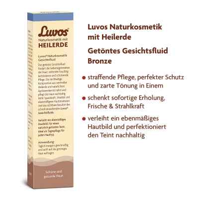 Luvos Naturkosmetik getoentes Gesichtsfluid bronze zamów na apo-discounter.pl