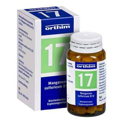 Biochemie Orthim 17 Manganum sulfuricum D 12 Tabletten zamów na apo-discounter.pl