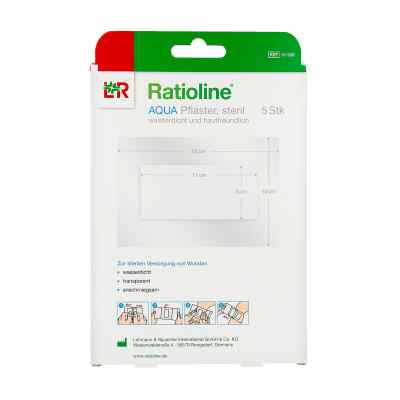 Ratioline aqua Duschpflaster Plus 10x15cm steril zamów na apo-discounter.pl