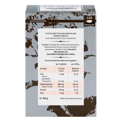 Cystus 052 Bio pastylki do ssania z miodem i czystkiem zamów na apo-discounter.pl