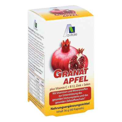 Granat 500 mg + witamina C, B12 + cynk + selen kapsułki zamów na apo-discounter.pl