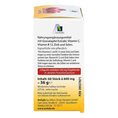 Granat 500 mg + witamina C, B12 + cynk + selen kapsułki zamów na apo-discounter.pl