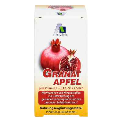 Granat 500 mg + witamina C, B12 + cynk + selen kapsułki zamów na apo-discounter.pl