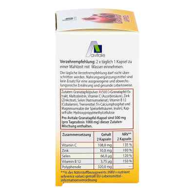Granat 500 mg + witamina C, B12 + cynk + selen kapsułki zamów na apo-discounter.pl