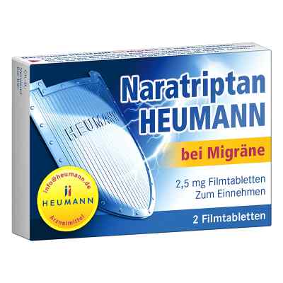 Naratriptan Heumann, tabletki na migrenę 2,5 mg zamów na apo-discounter.pl