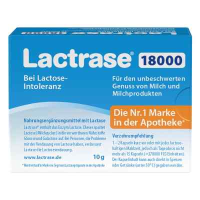 Lactrase 18.000 Fcc laktazy kapsułki zamów na apo-discounter.pl