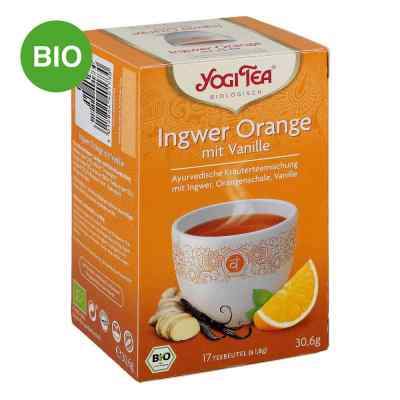 Yogi Tea Ingwer Orange+vanille Bio Filterbeutel 17X1.8 g od YOGI TEA GmbH PZN 09688044