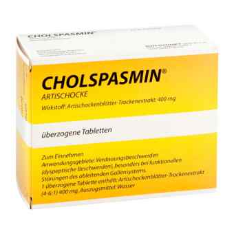 Cholspasmin Artischocke ueberzogene Tabletten zamów na apo-discounter.pl