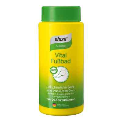 Efasit Classic Vital preparat do kąpieli stóp 400 g od Kyberg Pharma Vertriebs GmbH PZN 09708172