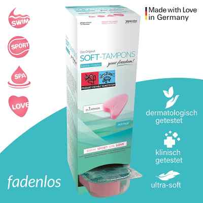 Joydisivion Original Soft Tampons® Tampony w wersji normalnej zamów na apo-discounter.pl