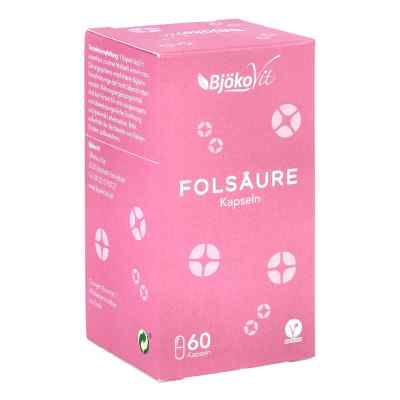 Folsaure kapsułki 60 szt. od BjökoVit Björn Kolbe PZN 10002951