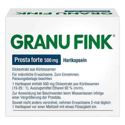 Granu Fink Prosta forte 500 mg Hartkapseln zamów na apo-discounter.pl