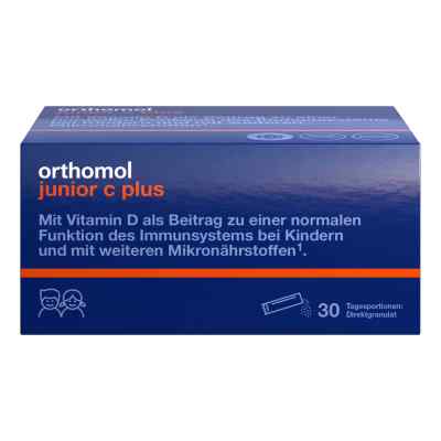 Orthomol Junior C plus granulki na język zamów na apo-discounter.pl