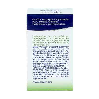 Opticalm beruhigende Augentropfen Plus Opticalm beruhigende Augentropfen Plus