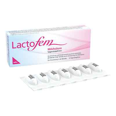 Lactofem Milchsäure Vaginalzäpfchen zamów na apo-discounter.pl