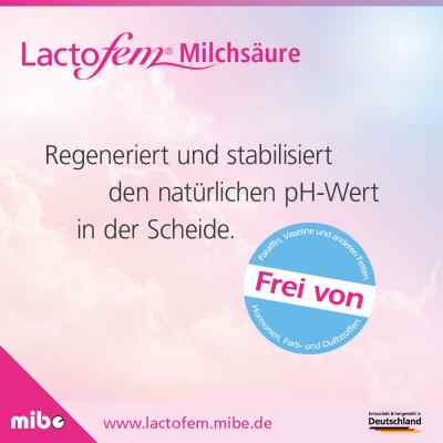 Lactofem Milchsäure Vaginalzäpfchen zamów na apo-discounter.pl