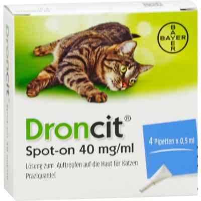Droncit Spot on 40mg/ml Lösung zur, zum auftr.a.d.ha.f.katze zamów na apo-discounter.pl