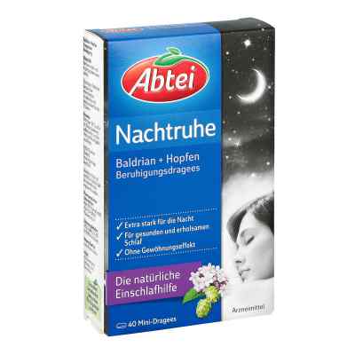 Abtei Waleriana + Chmiel tabletki uspokajające na noc zamów na apo-discounter.pl