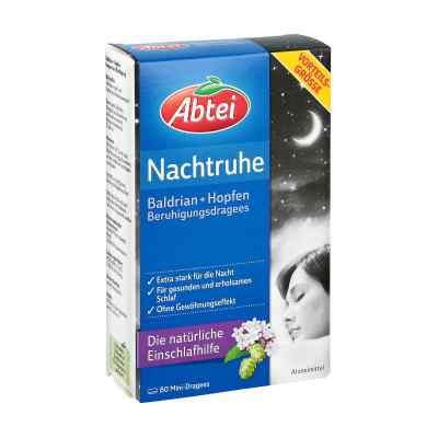 Abtei Nachtruhe Drażetki nasenne z walerianą i chmielem zamów na apo-discounter.pl