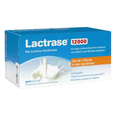 Lactrase 12.000 Fcc kapsułki Lactrase 12.000 Fcc kapsułki