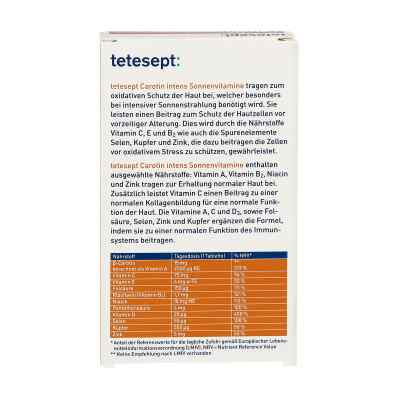 Tetesept Carotin intens Sonnenvitamine Filmtabletten Tetesept Carotin intens Sonnenvitamine Filmtabletten