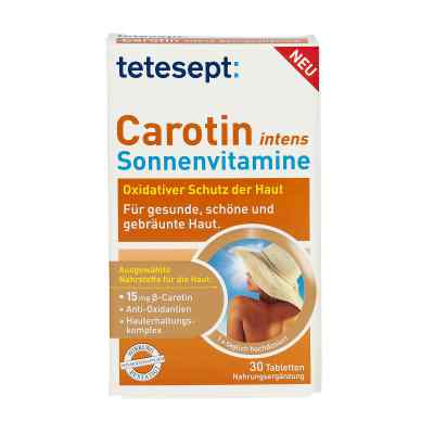 Tetesept Carotin intens Sonnenvitamine Filmtabletten Tetesept Carotin intens Sonnenvitamine Filmtabletten