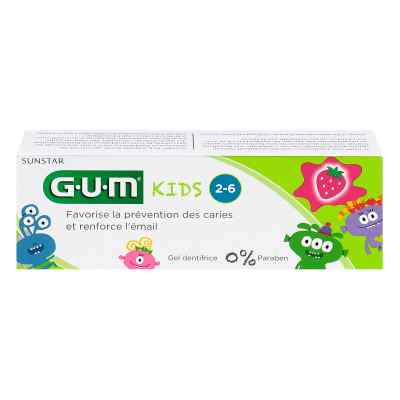 Gum Kids Zahncreme Erdbeere 2-6 Jahre Gum Kids Zahncreme Erdbeere 2-6 Jahre