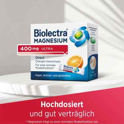 Biolectra Magnesium 400 mg ultra Direct Orange granulat zamów na apo-discounter.pl
