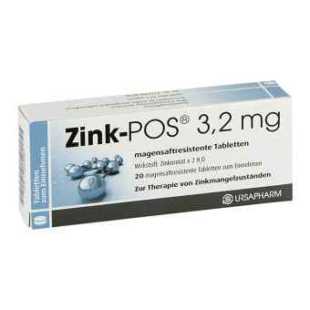 Zink Pos 3,2 mg magensaftresistente Tabletten zamów na apo-discounter.pl