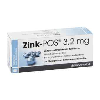 Zink Pos 3,2 mg magensaftresistente Tabletten zamów na apo-discounter.pl