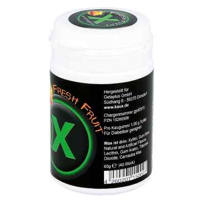 Kaux Zahnpflegekaugummi Fresh Fruit mit Xylitol zamów na apo-discounter.pl