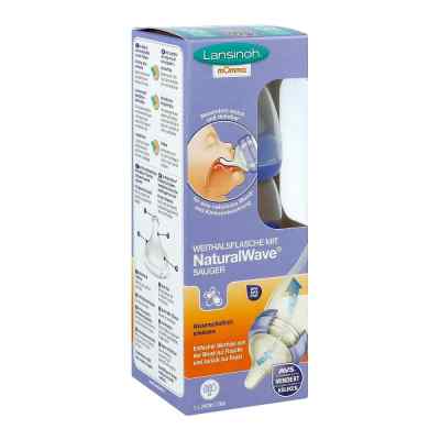 Lansinoh Weithalsflasche 240 ml Sauger M zamów na apo-discounter.pl