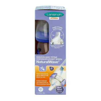 Lansinoh Weithalsflasche 240 ml Sauger M zamów na apo-discounter.pl